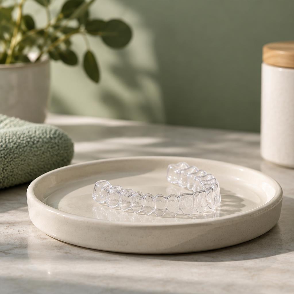 Illustrative clear aligner model